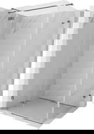 Mexen Lunar T kairiinis dušas su atveriamomis kairėmis 90 x 80 cm, permatomas, šautuvo metalas - 834T-090-080-95-00-L