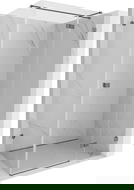 Mexen Lunar T dešimtinė dešinė dušo kabina 85 x 110 cm, permatomas, pistoletinis metalas - 834T-085-110-95-00-P