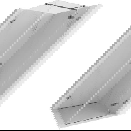 Mexen Lunar T dešinysis atsidaromas dušo kabina 100 x 100 cm, skaidrus, gun metalas - 834T-100-100-95-00-P