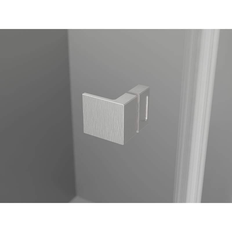 Mexen Lunar T kabinų dušas atveriamas kairysis 75 x 80 cm, skaidrus, šlifuotas nikelis - 834T-075-080-97-00-L