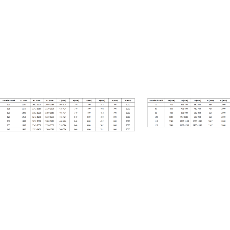 Mexen Lunar T dešinioji atveriama dušo kabina 80 x 80 cm, skaidri, šlifuotas nikelis - 834T-080-080-97-00-L