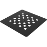 Mexen Stone+ dušo padėklo maskuojamoji dalis, juoda - 44910070