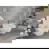 Mexen Carmen WC dubuo be apvado, balta blizgi - 3388XX00