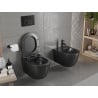 Mexen Carmen wc slim, juodos matinės spalvos, 30881085