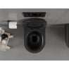 Mexen Carmen WC dubuo Rimless su lėtai nusileidžiančiu plonu dangčiu, duroplast, juoda matinė - 30880185