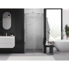 Mexen Exo-B Duo dvigubos varstomos dušo durys 120 cm, skaidrus, chromas - 814-120-000-01-00