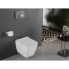 Mexen Cube WC dubuo be krašto su lėtai nusileidžiančiu dangčiu, duroplast, baltas blizgus - 30924000