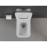 Mexen Cube WC dubuo Rimless su lėtai nusileidžiančia slim dangčiu, duroplastikas, blizgi balta - 30924000