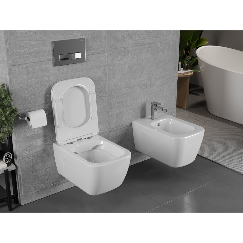 Mexen Margo Rimless WC dubuo, balta blizgesys - 3342XX00