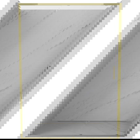 Mexen Exo stumdomos dušo durys 170 cm, permatomos, auksinės - 8151-170-000-50-00