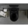 Mexen Lena WC dubuo be Ratlankio su Lėtai Nusileidžiančiu Plonu Dangčiu, Duroplast, Juodas Matinis/Auksinis Žvynų Raštas - 3022?