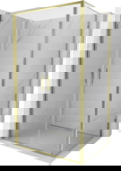 Mexen Exo dušo kabina varstoma 110 x 70 cm, skaidri, auksinė - 814-110-070-50-00