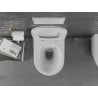 Mexen Lena WC dubuo Rimless su lėtai nusileidžiančiu slim dangčiu, duroplast, balta/aukso linija - 30224005