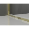 Mexen Exo-B Duo atsidarymo dušo kabina 120 x 75 cm, skaidri, auksinė - 814-120-075-50-00