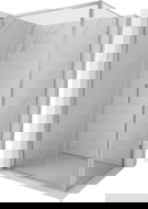 Mexen Exo sulankstoma dušo kabina 110 x 70 cm, permatoma, chromuota - 816-110-070-01-00