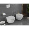Mexen Lena kabantis bidė, balta/auksinė linija - 35224805
