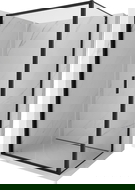 Mexen Exo sulankstoma dušo kabina 70 x 110 cm, skaidri, juoda - 816-070-110-70-00