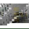 Mexen X-Wall-R įleidžiama lentyna su apsiuvimu 30 x 20 cm, Auksinė - 1950302010