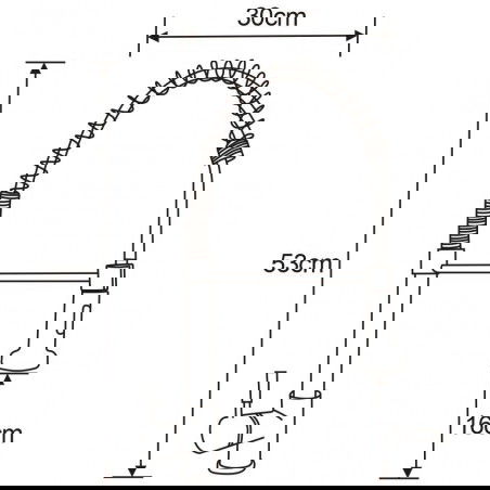 Mexen Clara virtuvinis maišytuvas, inox - 670501-99
