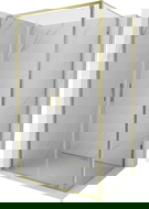 Mexen Exo Atveriama dušo kabina 70 x 110 cm, skaidri, auksinė - 8182-070-110-50-00