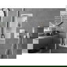 Mexen X-Wall-R įleidžiama lentyna su apsiuvimu ir lentynėle 90 x 30 cm, Balta - 1920903010S