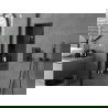 Mexen X-Wall-R įleidžiama lentyna su apsiuvimu ir lentynėle 90 x 30 cm, Juoda - 1970903010S