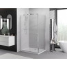 Mexen Exo-S stumdoma dušo kabina 180 x 120 cm, permatoma, chromuota - 8151-180-120-01-00