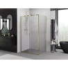 Mexen Exo-S stumdomoji dušo kabina 200 x 70 cm, permatoma, auksinė - 8151-200-070-50-00