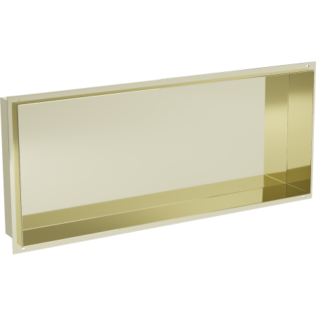 Mexen X-Wall-NR įleidžiama lentyna be apvado 75 x 30 cm, Auksinė - 1951753010