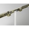 Mexen Exo-S stumdomas dušo kabina 145 x 120 cm, permatomas, auksinė - 8151-145-120-50-00