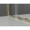 Mexen Exo-S stumdomas dušo kabina 145 x 120 cm, permatomas, auksinė - 8151-145-120-50-00