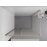 Mexen Exo-S stumdomas dušo kabina 145 x 120 cm, permatomas, auksinė - 8151-145-120-50-00