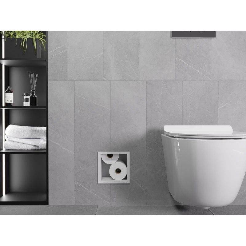 Mexen X-Wall-B tualetinio popieriaus laikiklis, baltas - 1925