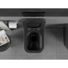 Mexen Teo WC dubuo be ratlankio, juoda matinė - 3385XX85