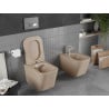 Mexen Teo WC dubuo be ratlankio su lėta nusileidžiančia slim sėdyne, duroplast, matinė kapučino - 30854064