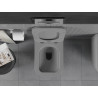 Mexen Teo wc puodas Rimless su lėtai nusileidžiančia slim sėdyne, duroplastas, šviesiai pilkas matinis - 30854061
