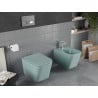Mexen Teo WC dubuo be ratlankio su lėtai nusileidžiančiu dangčiu, duroplast, šviesiai žalia matinė - 30854048