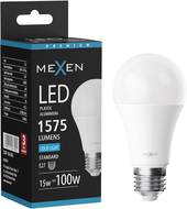 Mexen Nova LED lemputė E27, A60, 15W, Šaltai balta - 6500K, 1575 lm - L100-E27-1565-01