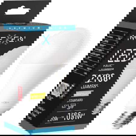 Mexen Nova LED lemputė E27, A70, 20W, Šilta - 3000K, 2100 lm - L100-E27-2030-01