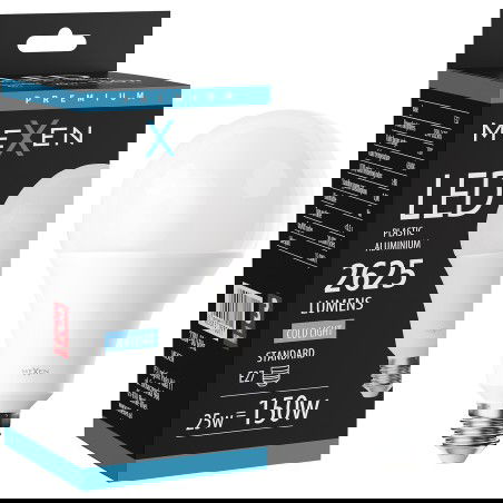 Mexen Nova LED lemputė E27, A95, 25W, Šalta - 6500K, 2625 lm - L100-E27-2565-01