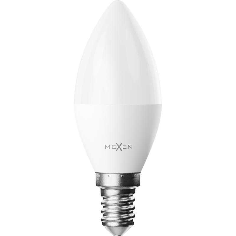 Mexen Nova LED lemputė E14, C37, 3W, Neutralus - 4000K, 315 lm - L102-E14-0340-01