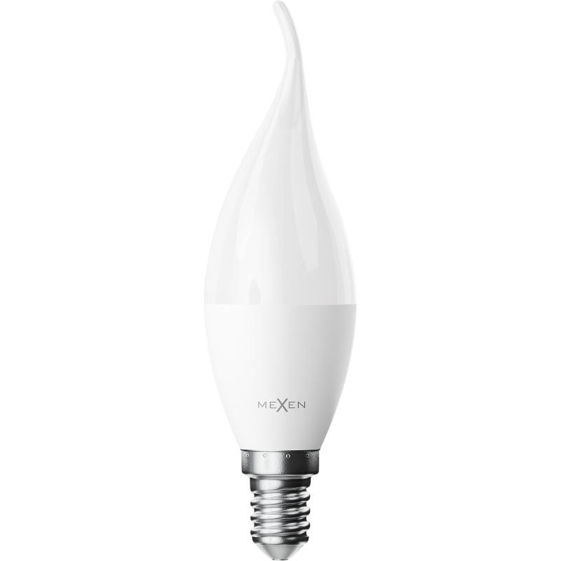 Mexen Nova LED lemputė liepsnelė E14, C37, 8W, Šalta - 6500K, 840 lm - L106-E14-0865-01