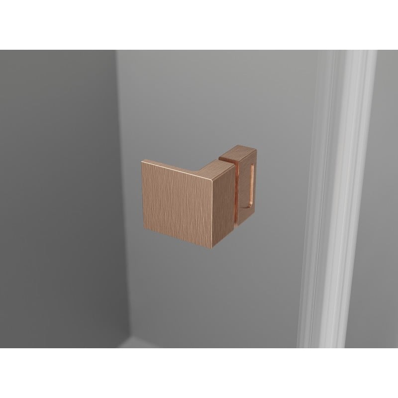 Mexen Lunar L Dvigubos dušo durys, atveriamos, 170 cm, skaidrios, šlifuota vario spalvos - 834DL-170-000-65-00