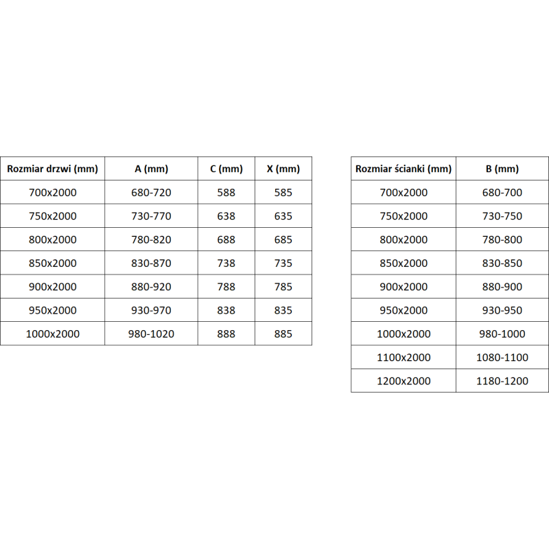 Mexen Exo dušo kabina atidaroma 75 x 75 cm, permatoma, juoda - 817-075-075-70-00