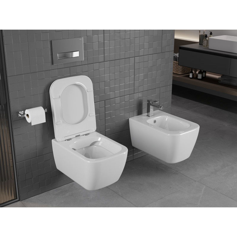 Mexen Stella WC dubuo be apvado, blizgus baltas - 3368XX00