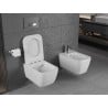 Mexen Stella WC dubuo be ratlankio, blizgi balta - 3368XX00