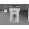 Mexen Stella pakabinamas WC Rimless su lėtai užsidarančiu dangčiu slim, duroplast, blizgus baltas - 30680800