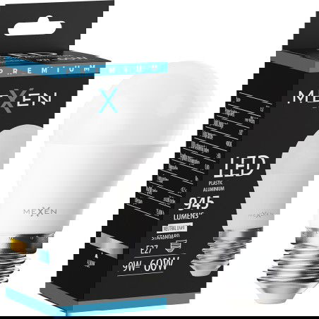 Mexen Nova LED lemputė E27, G45, 9W, Neutrali - 4000K, 945 lm - L101-E27-0940-01