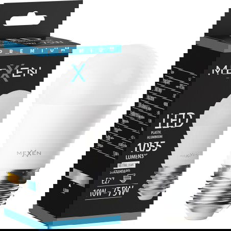 Mexen Nova LED Lemputė E27, G45, 10W, Neutrali - 4000K, 1055 lm - L101-E27-1040-01