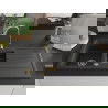 Mexen Andres pusantrinė granitinė plautuvė su džiovykle 1000 x 500 mm Juodai dėmėtas, sifonas Auksinė - 6515101510-76-G